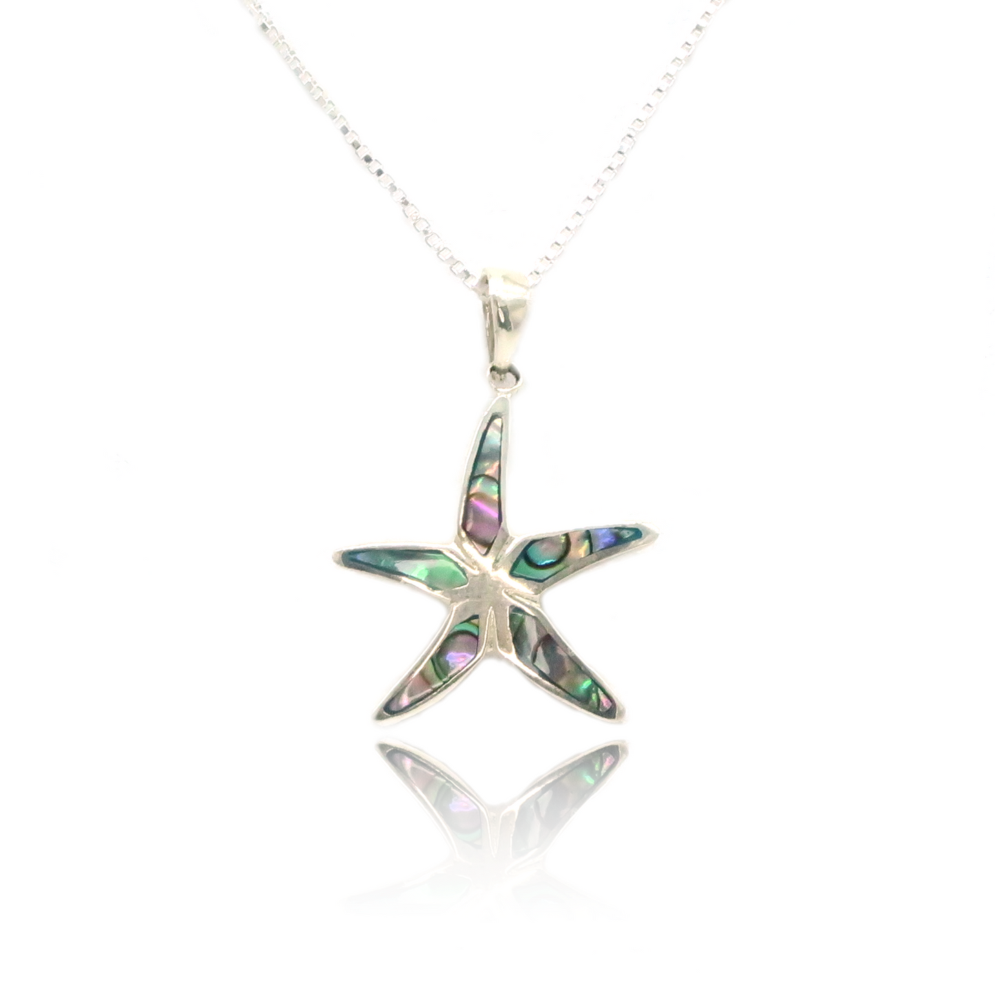 Abalone Starfish Pendant
