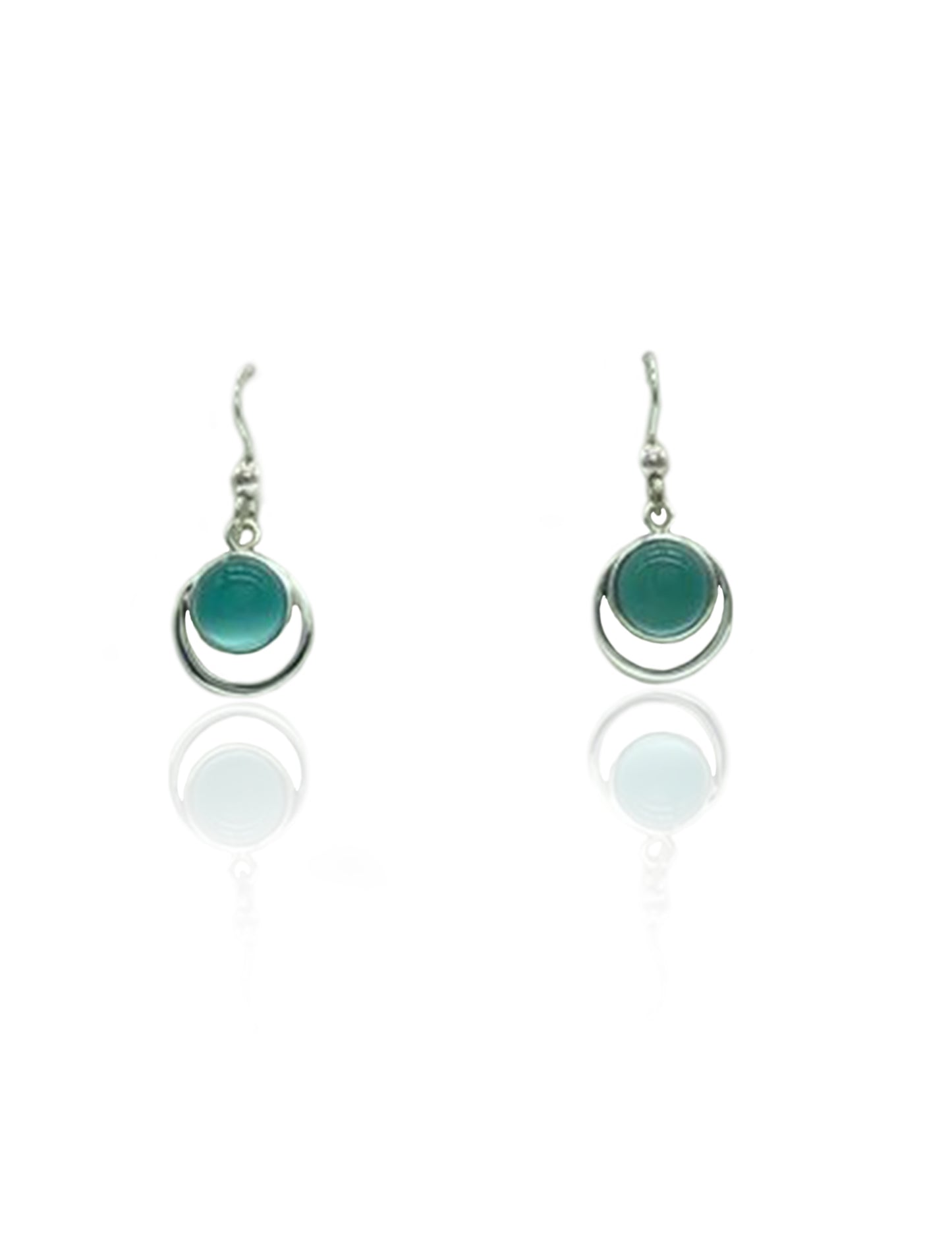 Chalcedony Dangle Earrings