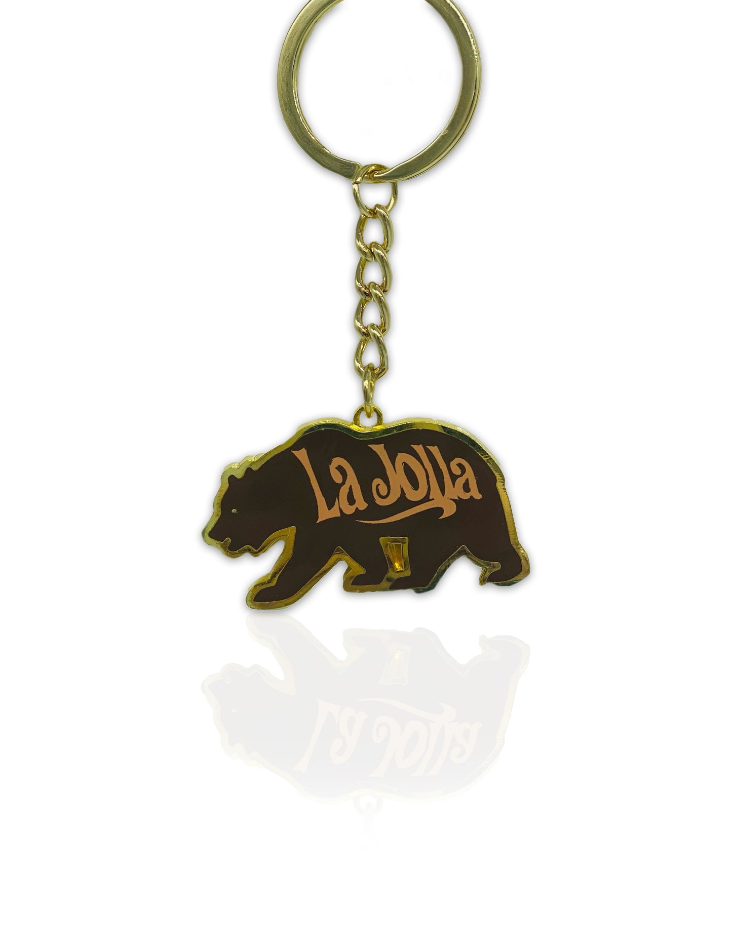La Jolla Bear Keychain