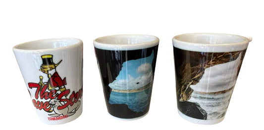 The Cave Store shot glass