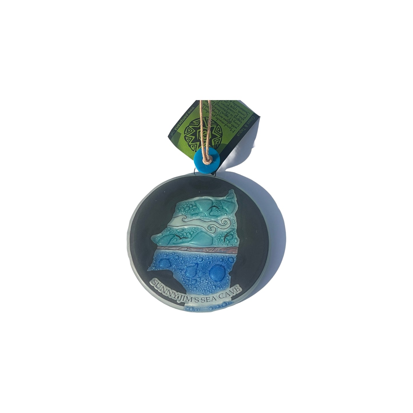 The Cave Store recycled glass ornament