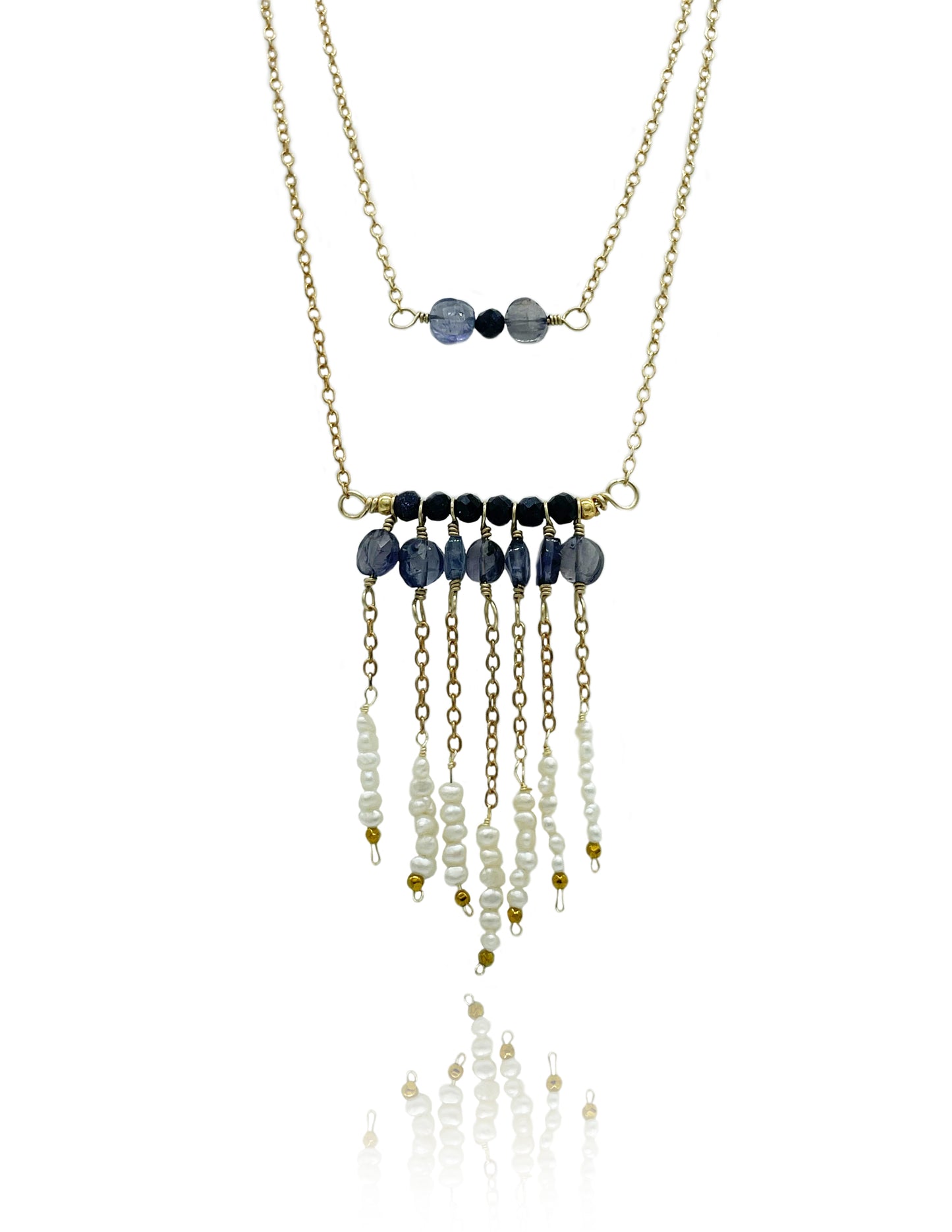 Blue Appetite and Lapis Necklace