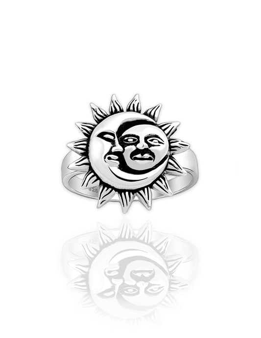 Sun and the Moon Ring