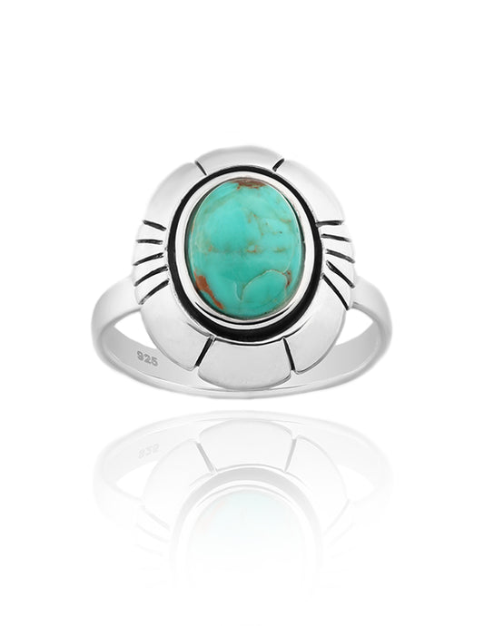 Turquoise Cabachon Ring