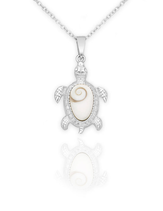 Turtle Shiva Shell Pendant